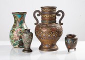 CHINESE ARCHAIC BRONZE VASE &