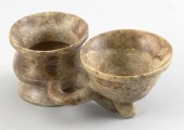 CHINESE ARCHAIC CARVED JADE DO