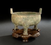 Chinese Archaic Cast-Bronze Ri