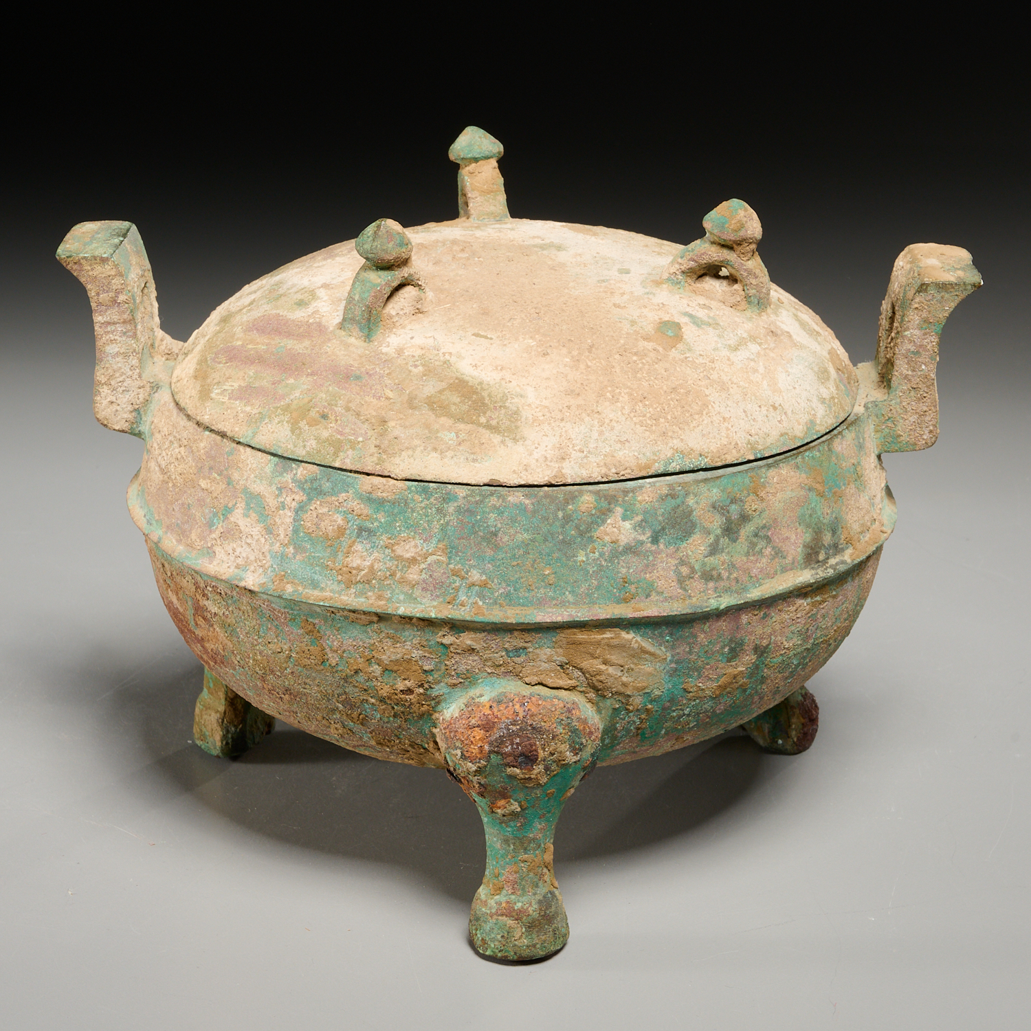 CHINESE ARCHAIC STYLE BRONZE DING