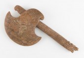 CHINESE ARCHAIC-STYLE CARVED J