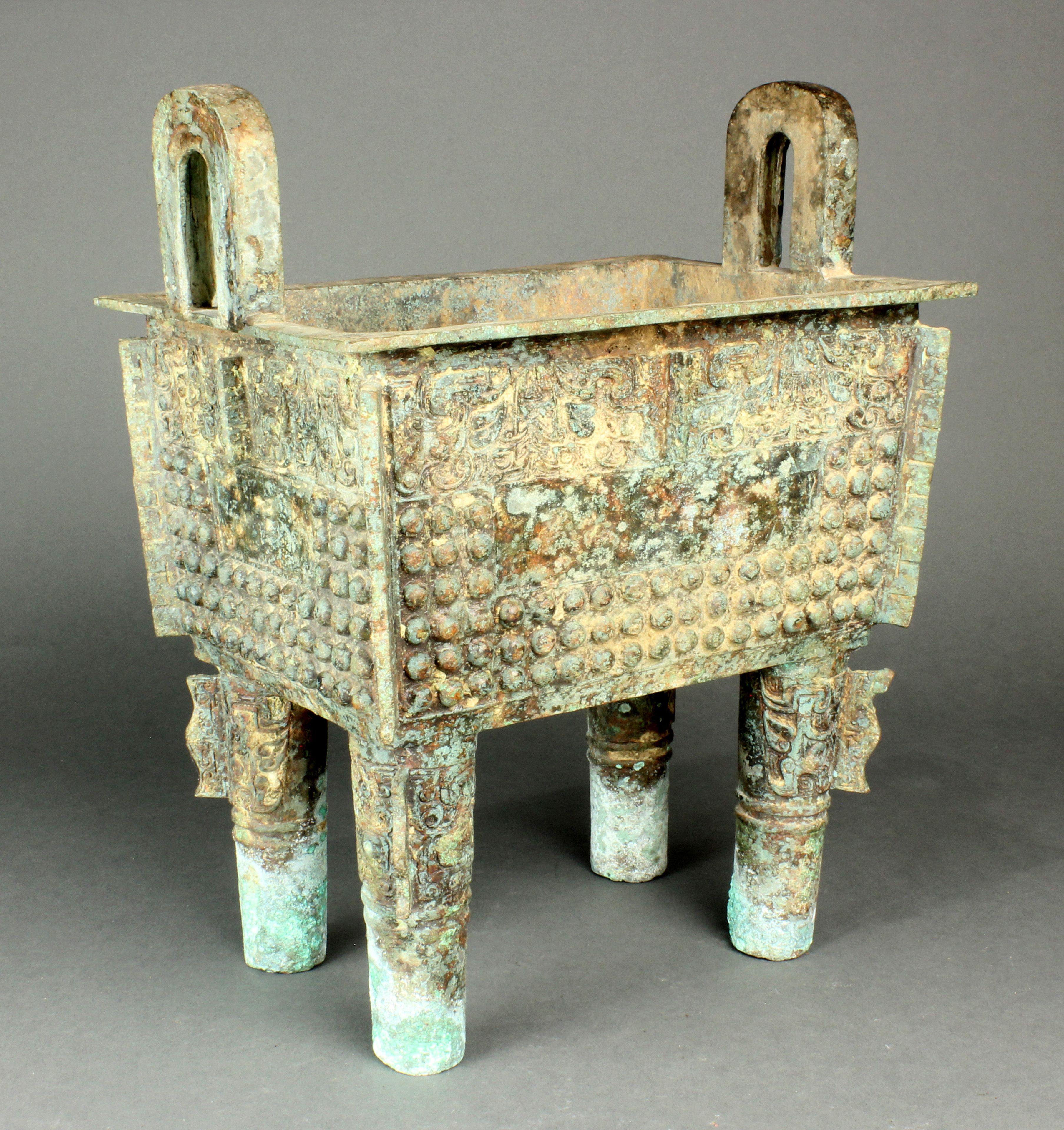 CHINESE ARCHAISTIC BRONZE DING