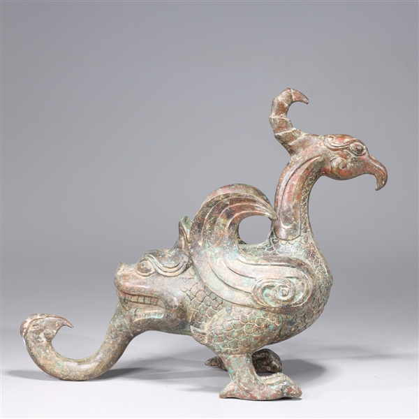 Chinese archaistic bronze model