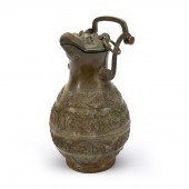 CHINESE ARCHAISTIC BRONZE PHOE