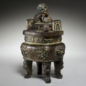 CHINESE ARCHAISTIC CAST BRONZE