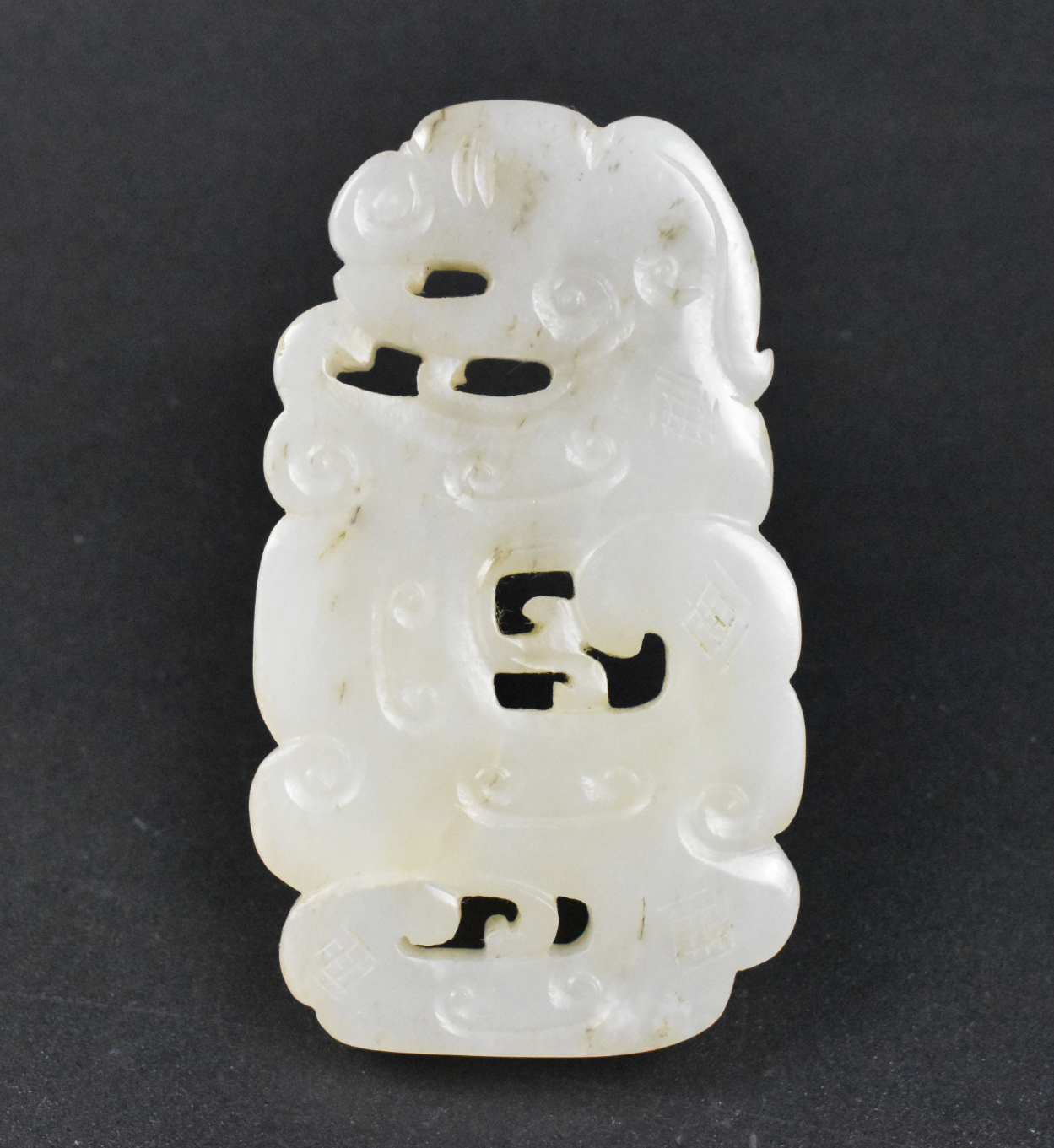 CHINESE ARCHAISTIC DRAGON SHAPED