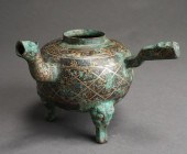 CHINESE ARCHAISTIC ENCRUSTED V