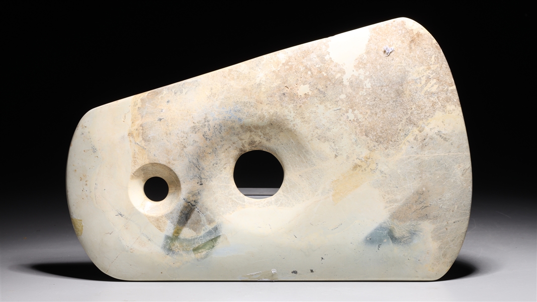 Chinese archaistic hardstone axe