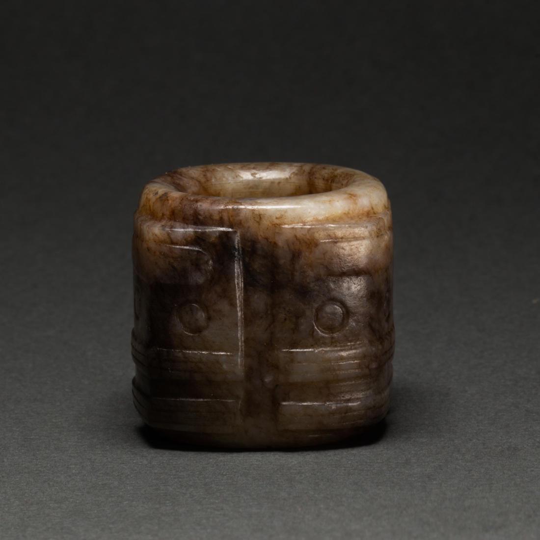 CHINESE ARCHAISTIC JADE CONG