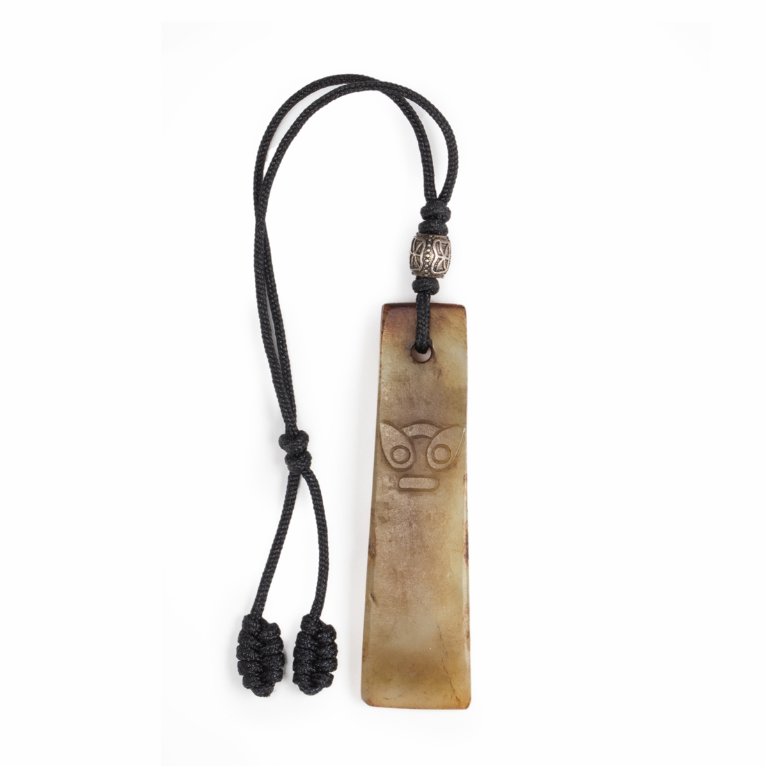 CHINESE ARCHAISTIC RUSSET JADE