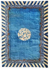 CHINESE AREA CARPET IN SPRUCE