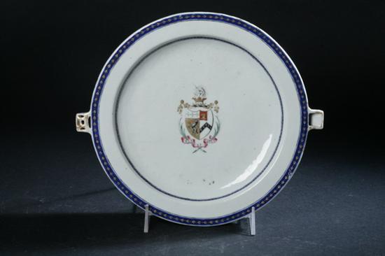 CHINESE ARMORIAL FAMILLE ROSE