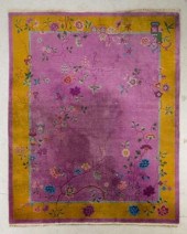 CHINESE ART DECO CARPETAn earl