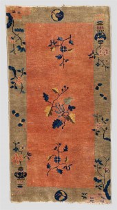 CHINESE ART DECO NICHOLS WOOL