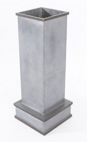 CHINESE ART DECO STEEL AND BRO