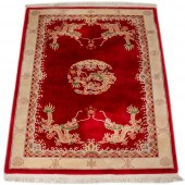 CHINESE ART DECO STYLE CARPET,