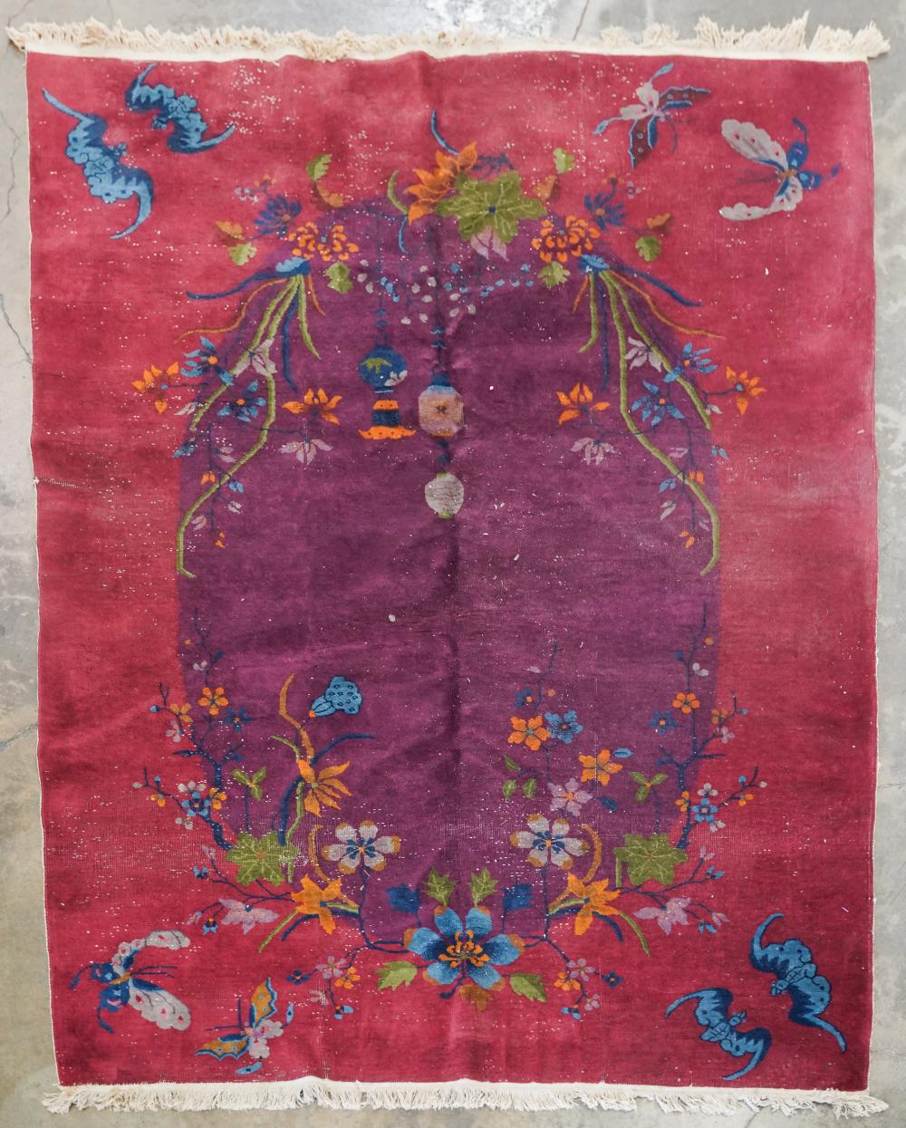 CHINESE ART DECO-STYLE RUGChinese