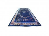 CHINESE ART DECO STYLE WOOL CA
