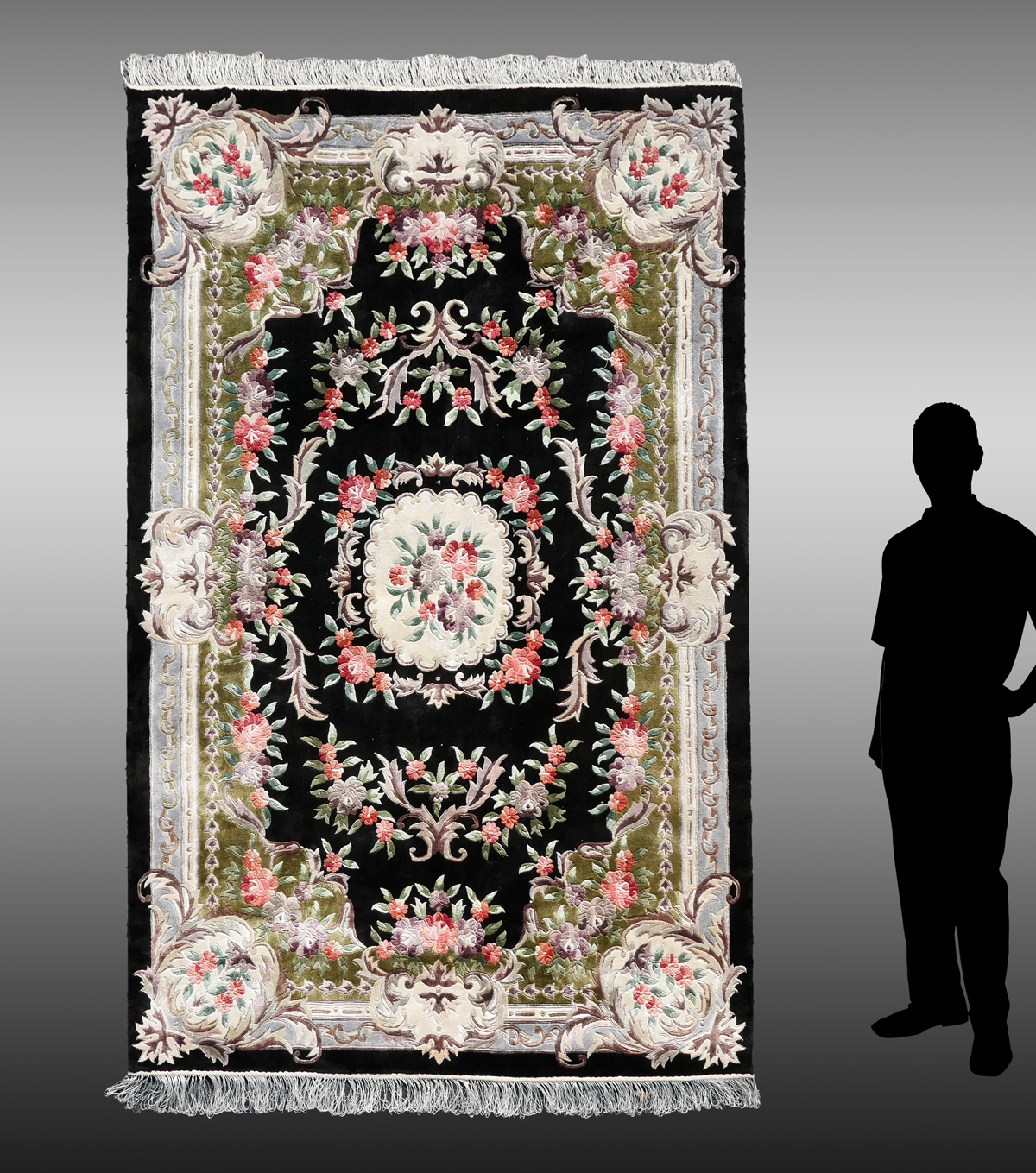 CHINESE AUBUSSON DESIGN HAND