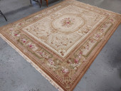 CHINESE AUBUSSON STYLE HAND KN