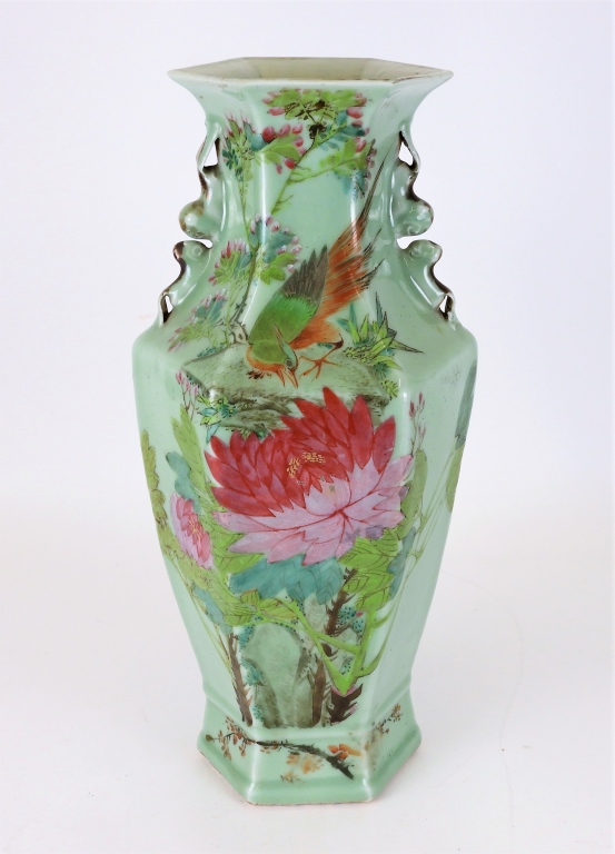 CHINESE AVIAN & BOTANICAL CELADON