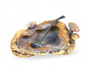 CHINESE BEESWAX CARVED WATERPO