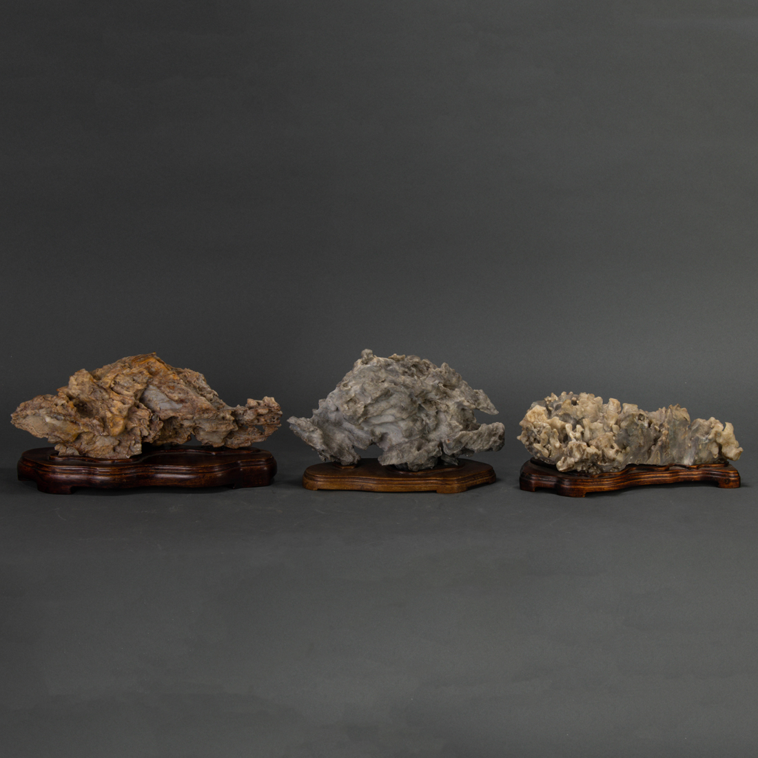 CHINESE BEIGE LIMESTONE SCHOLAR'S