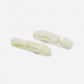 Chinese. Belthooks, pair. 19th