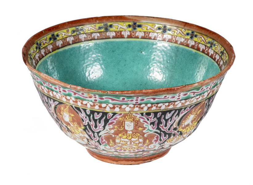 CHINESE BENCHARONG PORCELAIN BOWL