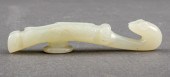 CHINESE BIRD FORM JADE BELT HO