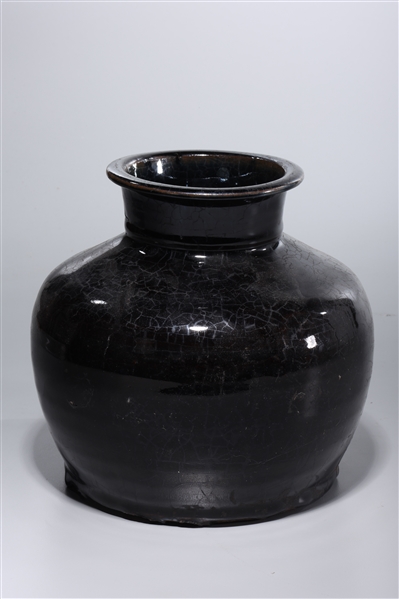 Chinese black crackle glazed