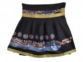 CHINESE BLACK EMBROIDERY DRAGO