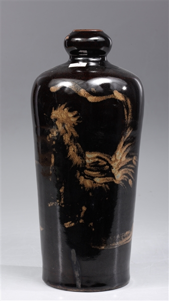 Chinese black glaze ceramic