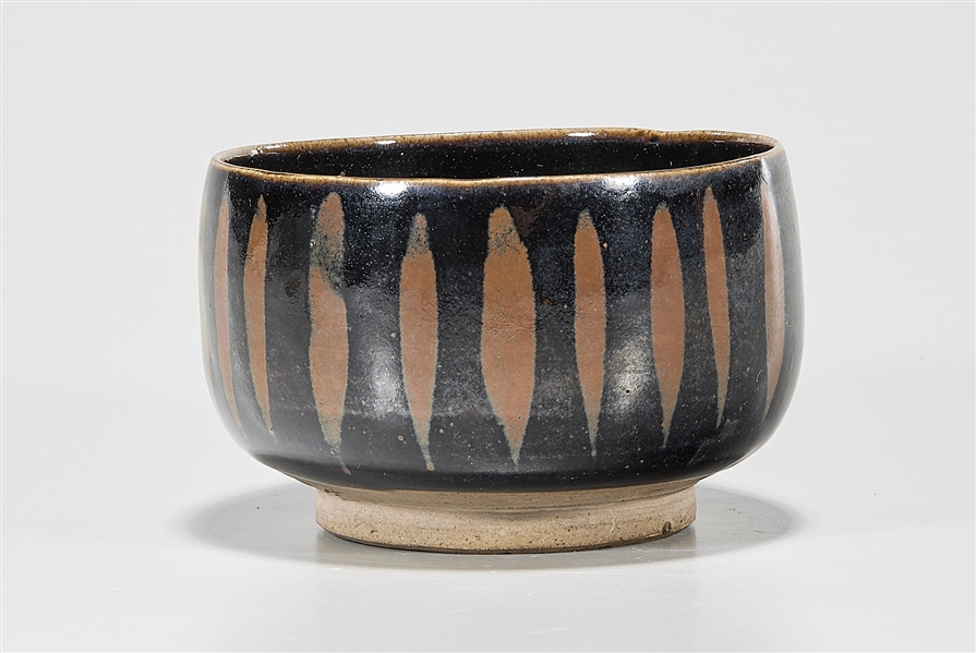 Chinese black glazed ceramic