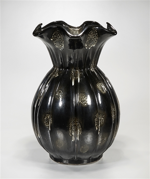 Chinese black glazed porcelain
