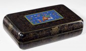 Chinese Black Lacquer and Cloi