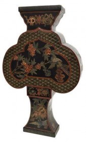 CHINESE BLACK LACQUER PAPIER M