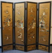 CHINESE BLACK LACQUERED, PARTI