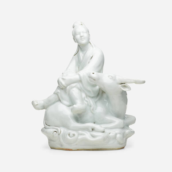 Chinese. Blanc de Chine cow