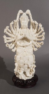 CHINESE BLANC DE CHINE FIGURE