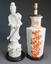 CHINESE BLANC DE CHINE FIGURE