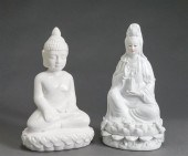 CHINESE BLANC-DE-CHINE FIGURE