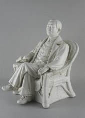 CHINESE BLANC-DE-CHINE FIGURE