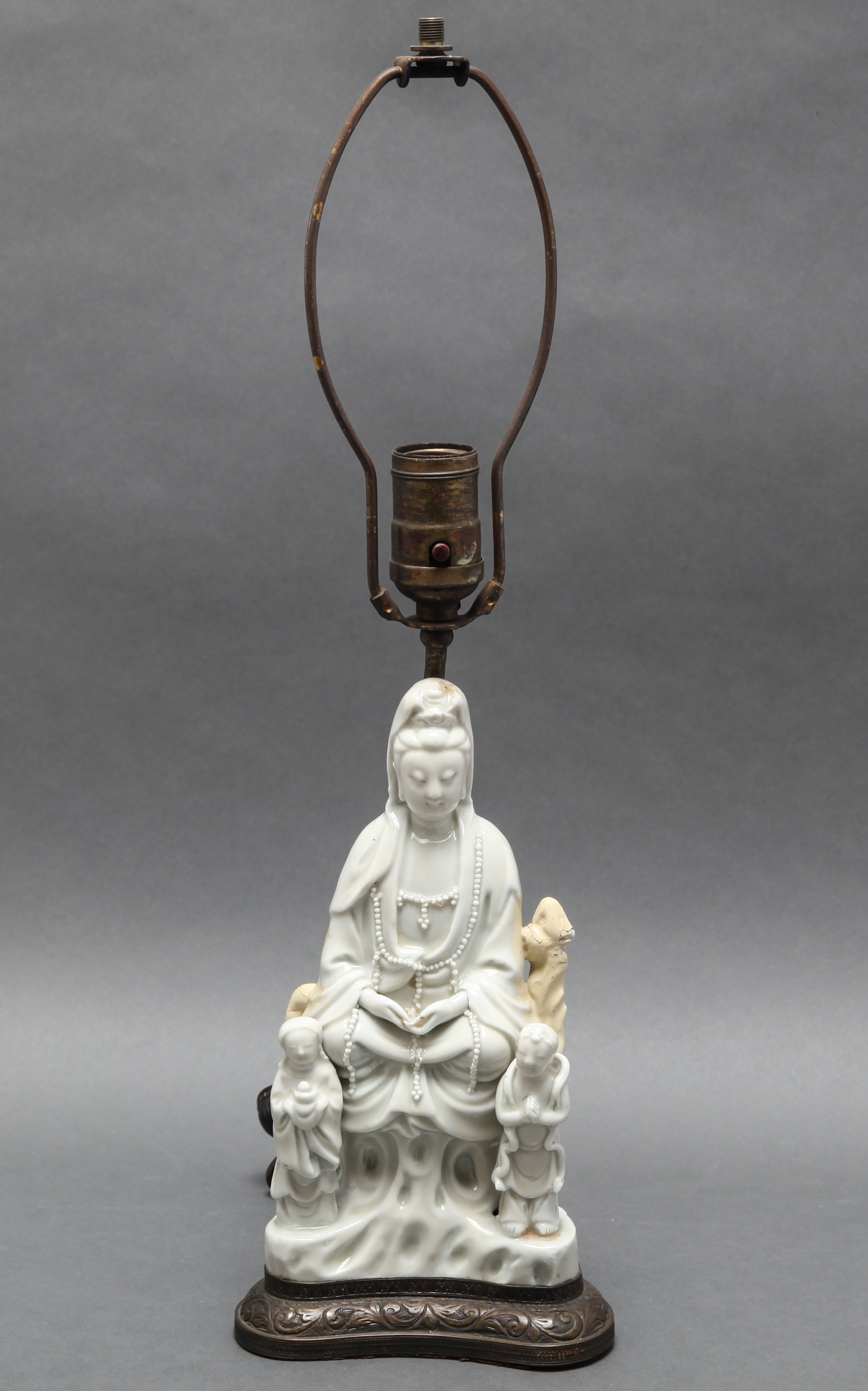 CHINESE BLANC DE CHINE GUANYIN &