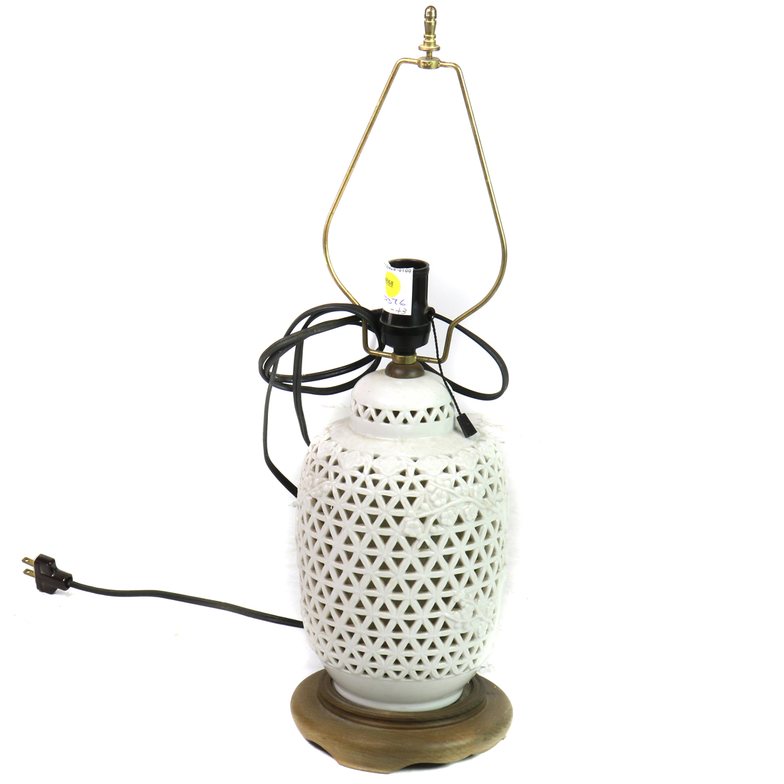 CHINESE BLANC-DE-CHINE JAR