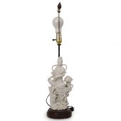 CHINESE BLANC DE CHINE LAMPDES