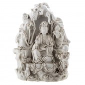 CHINESE BLANC DE CHINE PORCELA