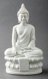 CHINESE BLANC DE CHINE PORCELA