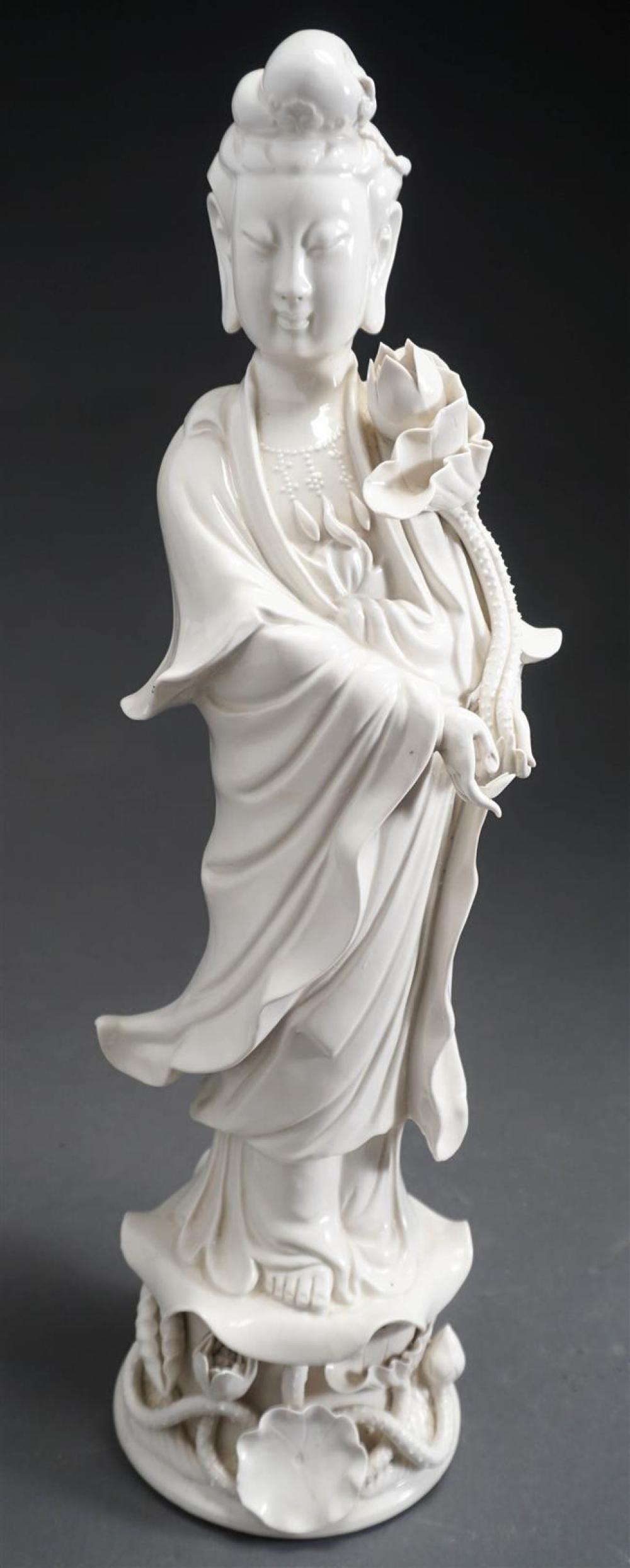 CHINESE BLANC DE CHINE PORCELAIN