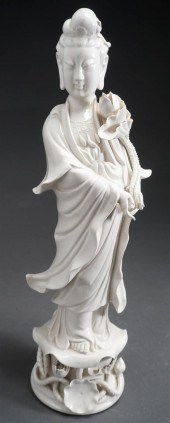 CHINESE BLANC DE CHINE PORCELA